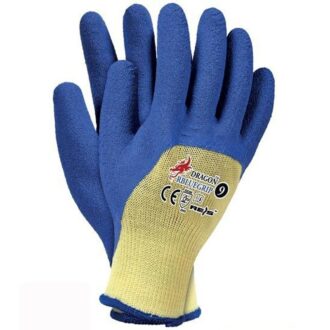 Mănuși de lucru din latex GRIP BLUE