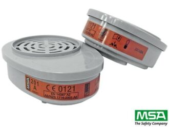 Filtru împotriva vaporilor A2 pentru semi-măști MSA 2 buc
