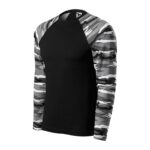 Tricou camuflaj cu mâneci lungi 166 GREY
