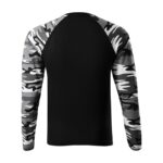 Tricou camuflaj cu mâneci lungi 166 GREY