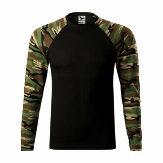 Tricou camuflaj cu mâneci lungi 166 MARO