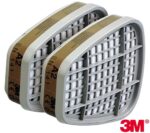 Filtru împotriva gazelor și vaporilor 3M™ 6055 A2 2 buc. în pachet