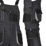 Set de salopetă cu bretele FORCE GREY