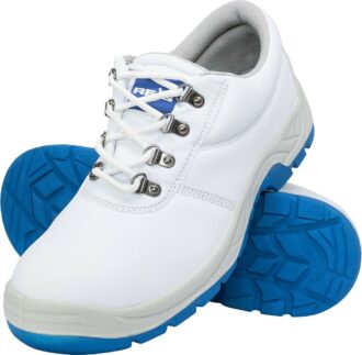 Încălțăminte de lucru albă FOOD LOW BLUE SB