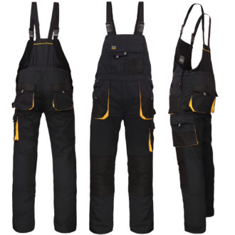 Set de salopetă cu bretele FORCE BLACK GELB
