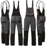 Salopetă de lucru cu bretele PRO GREY DUAL