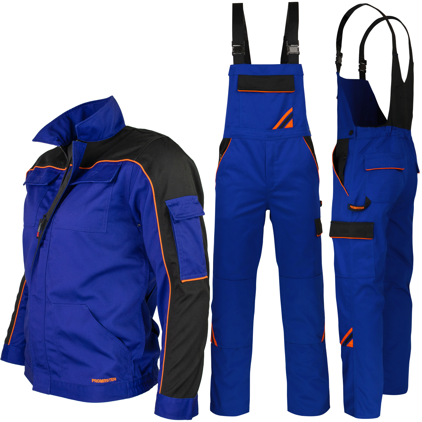 Set salopetă cu bretele PRO BLUE