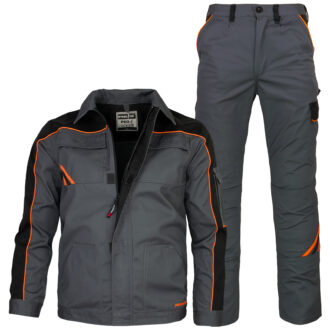Set salopetă până la talie PRO GREY