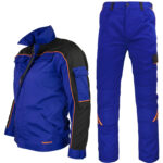 Set salopetă până la talie PRO BLUE