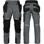 Pantaloni de lucru HARVER GREY 2.0 până la talie