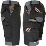 Pantaloni scurți de lucru PRO BLACK DUAL