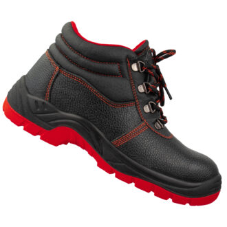 Pantofi de lucru din piele ALFA COOL RED SB