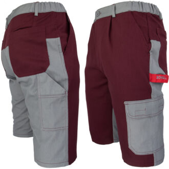 Pantaloni scurți de lucru DELUX BURGUNDY