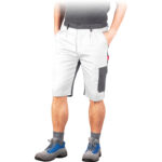 Pantaloni scurți de lucru DELUX WHITE