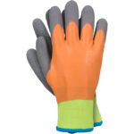 Mănuși de iarnă acoperite cu latex ORANGE DUAL WIN