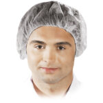 Bonetă de protecție practică de unică folosință 100 buc POLI