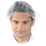 Bonetă de protecție practică de unică folosință 100 buc NYLON