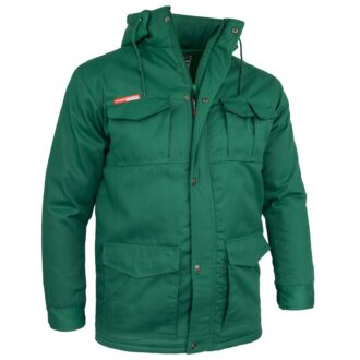 Jachetă salopetă de iarnă HARD GREEN