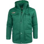 Jachetă salopetă de iarnă HARD GREEN