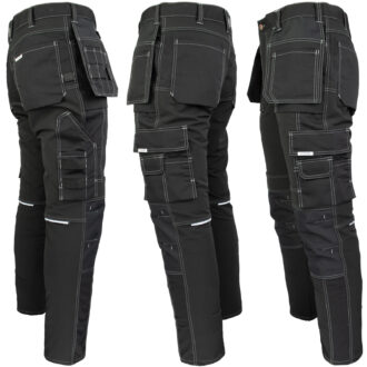 Pantaloni de lucru stretch EVERBLACK