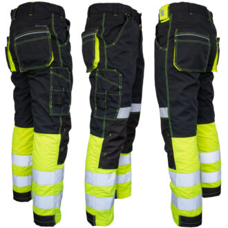 Pantaloni de lucru reflectorizanți THORVIS YELLOW
