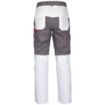 Pantaloni de lucru până la talie DELUX WHITE