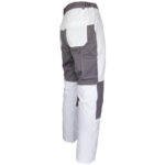 Pantaloni de lucru până la talie DELUX WHITE