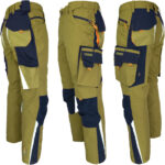 Pantaloni de lucru NEWAGE KHAKI NAVY până la talie