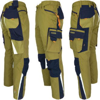 Pantaloni de lucru NEWAGE KHAKI NAVY până la talie
