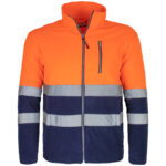 Hanorac reflectorizant din fleece PROFI HIVIS NAVY