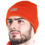 Căciulă de lucru fluorescentă de iarnă SIMPLE VIS