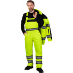 Pantaloni impermeabili reflectorizanți de iarnă MILE YELLOW