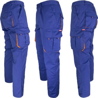 Pantaloni de lucru cu elastan MANNLAND ROYAL ORANGE