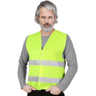 Vestă de lucru reflectorizantă LUMI YELLOW
