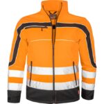 Jachetă de lucru softshell reflectorizantă NEMO ORANGE