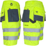 Pantaloni scurți reflectorizanți PROFI HIVIS NAVY