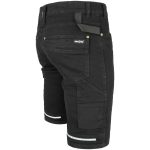 Pantaloni scurți de lucru din blugi JEANS STRETCH BLACK