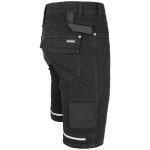 Pantaloni scurți de lucru din blugi JEANS STRETCH BLACK