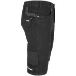 Pantaloni scurți de lucru din blugi JEANS STRETCH BLACK