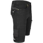 Pantaloni scurți de lucru din blugi JEANS STRETCH BLACK