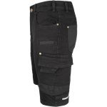 Pantaloni scurți de lucru din blugi JEANS STRETCH BLACK