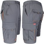 Salopetă pantaloni scurți cu elastan MANNLAND GREY ORANGE