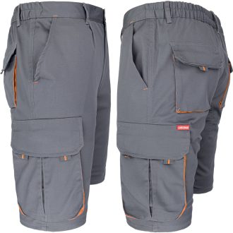 Salopetă pantaloni scurți cu elastan MANNLAND GREY ORANGE