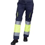 Pantaloni de damă reflectorizanți cu elastan FRAULAND HIVIS NAVY