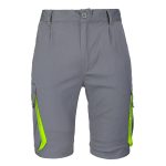 Salopetă pantaloni scurți damă cu elastan FRAULAND GREY YELLOW