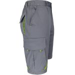Salopetă pantaloni scurți damă cu elastan FRAULAND GREY YELLOW