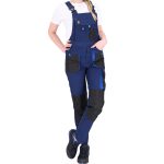 Pantaloni de lucru dama cu salopeta FIO NAVY
