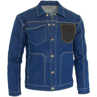 Geaca de lucru din blugi JEANS STRETCH BLUE