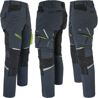 Pantaloni de lucru stretch TARAN BLACK