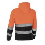 Hanorac reflectorizant din fleece pentru femei MANTIS HOOD ORANGE